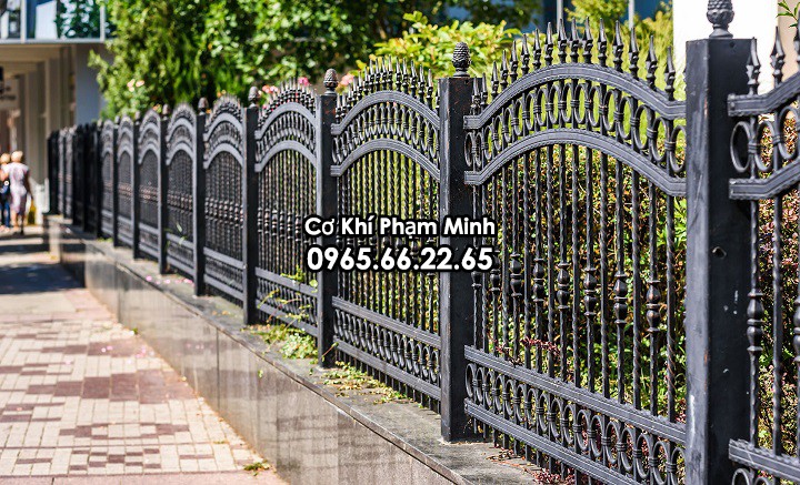 Hàng rào sắt đẹp giá rẻ tại Hà Nội
