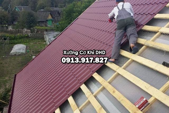 Tháo dỡ mái tôn cũ, thay thế mái tôn tại Hà Nội image 2025 07 22T112735.743